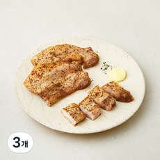 푸드올 미네랄포크 한돈 BBQ 통삼겹, 3개, 400g