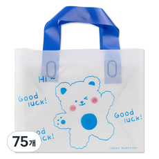 Inp LDPE 手提塑膠袋 中 35 x 25 cm, 03 幸運熊, 75個