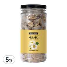 신선약초 캐모마일 삼각티백, 1g, 20개입, 5개