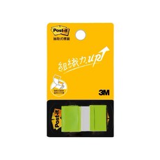 3M Post-it 利貼可再貼標籤 螢光綠 681N-22, 50張, 1個