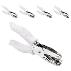 DIY 簡易快速打孔機 8mm, 5個, 白色