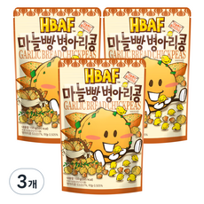 HBAF 鷹嘴豆 大蒜麵包味, 3個, 150g