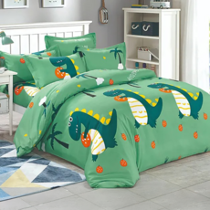 台灣製 舒柔棉床包枕套組