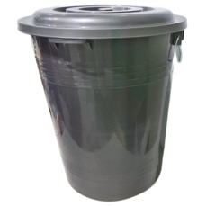 KEYWAY 聯府 銀采萬能桶, 灰色, 1個