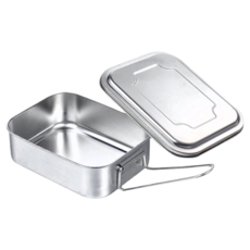 Besthot 長方形帶提把便當盒 17x13x5.5cm, 1個, 不鏽鋼