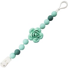 아가프라 실리콘 노리개 홀더, 플라워민트, 1개