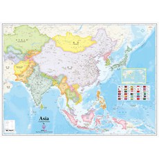 NOWMAP 覆膜亞洲地圖, 03. 亞洲地圖