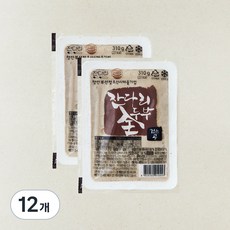 잔다리 전두부 검은콩, 310g, 12개