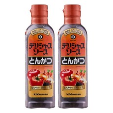 KIKKOMAN 龜甲萬 豬排醬, 500ml, 2個