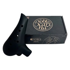 Noble Ocarina 高貴中音陶笛, 單品, 黑色啞光, 1組