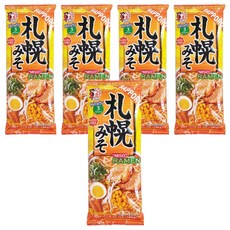 이츠키 삿포로풍 미소 라멘 2인분 186g, 5개