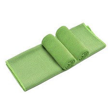 Ignas 酷涼感毛巾 30x80, 02 綠色, 3個