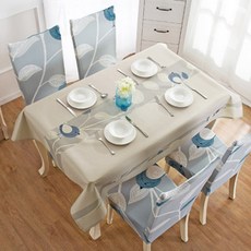 春季家居裝飾桌布, 小鳥藍, 120 x 160 cm, 1個