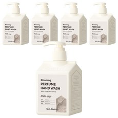 밀크바오밥 블루밍 퍼퓸 핸드워시 화이트솝, 250ml, 5개