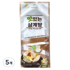 한국감초영농조합법인 맛있는 삼계탕 한방백숙 티백, 5개, 100g