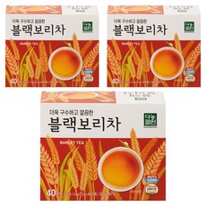 다농원 블랙보리차, 1.3g, 40개입, 3개