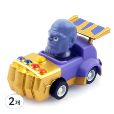 BEAST KINGDOM 野獸國 復仇者聯盟 薩諾斯 回力迷你車 公仔 BKD859332, 2個