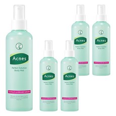 아크네스 퍼펙트 솔루션 바디미스트, 200ml, 5개