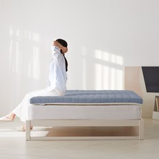 아틸라트 라텍스 매트리스, 멜란지블루, 7cm