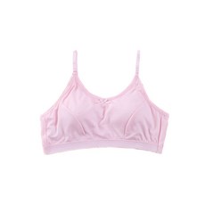 Figure Philosophy 曲線哲學 素面精梳棉細肩少女胸衣