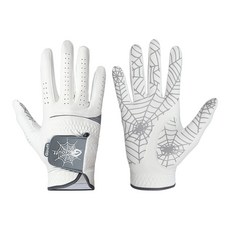 GOuft 男性用蜘蛛網高爾夫手套 右手用, 灰色, 1個