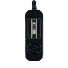 Boedam 配線 高容量1孔延長線, 3m, 黑色, 1個