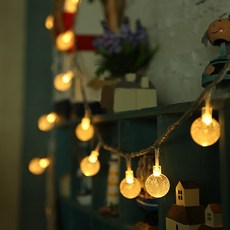 Modern Holic LED遙控電池型燈串 50燈+吸盤 15入, 暖白