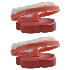 洗衣機專用清潔過濾除毛屑器,粉色,2個