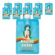 MarineShake 蛋白奶昔粉隨身包 穀物風味, 50g, 10包