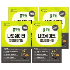 풀무원 나또 쉐이크 서리태 7p, 280g, 4개