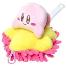 Nintendo 任天堂 除塵抹布 可愛造型 超細纖維 輕鬆除塵, 卡比星型, 1條