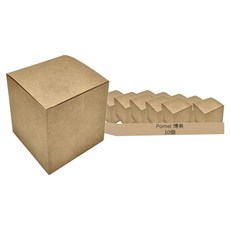 Pomei 博美 牛皮無印紙盒 10入/包, 1包