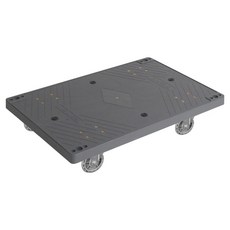 World Clean 好推靜音平板手推車 灰色, 1個