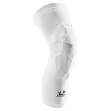 LP SUPPORT 強盾防撞膝護套, 白色, 1個