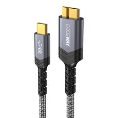 CODEWAY Type-C to Micro-USB 3.0 傳輸線, 0.3m, 黑色, 1條