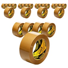 신일 박스 테이프 경포장 48mm x 80m, 황색, 25개
