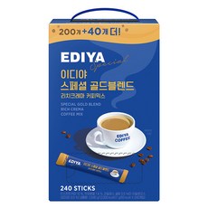 이디야 스페셜 골드블렌드 리치크레마 커피믹스, 11g, 240개입, 1개