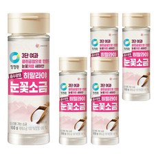 청정원 히말라야 눈꽃소금, 5개, 160g