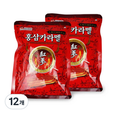 美誠紅參焦糖糖, 12個, 120g