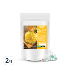 건강스토리 국화차 삼각티백, 600mg, 100개입, 2개