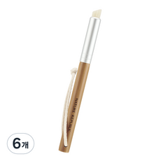 네이처리퍼블릭 뷰티툴 블랙헤드용 모공 브러쉬, 혼합 색상, 6개