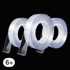 Allode 層壓雙面膠帶 TYPE01 寬度 15mm x 長度 3m, 單一顏色, 6個