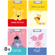 迪士尼小熊維尼板夾 223 x 315 mm, 隨機出貨, 8個