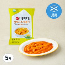 미미네 진짜 치즈 떡볶이 (냉동), 480g, 5개