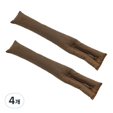 M-NOBLE 車用麂皮縫隙防漏塞, 棕色, 4個