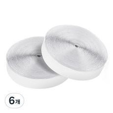 comet 家用膠帶型魔鬼氈膠帶 25mm*10m, 6個