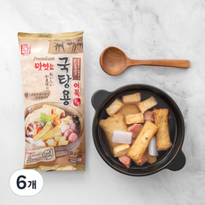 한성기업 맛있는 국탕용 어묵 종합, 230g, 6개