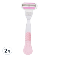 Radelli 女性用簡約除毛刀 粉紅色 不含刀片, 1入, 2個