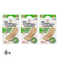 네오 스킨케어 플러스 고탄력 상처밴드, 16개입, 6개