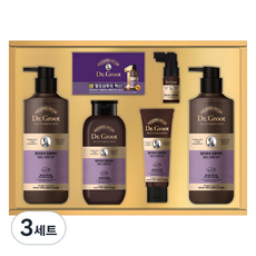 닥터그루트 품격과 사랑을 담은 헤어 선물세트 + 쇼핑백, 3세트